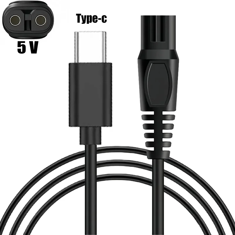 5V Type-C for Philips One Blade Charger Compatible with S3241 QP2724/6652/2834 S3145 BT3233 MG7940 X3001/3053 MG5940 X5004 S7887