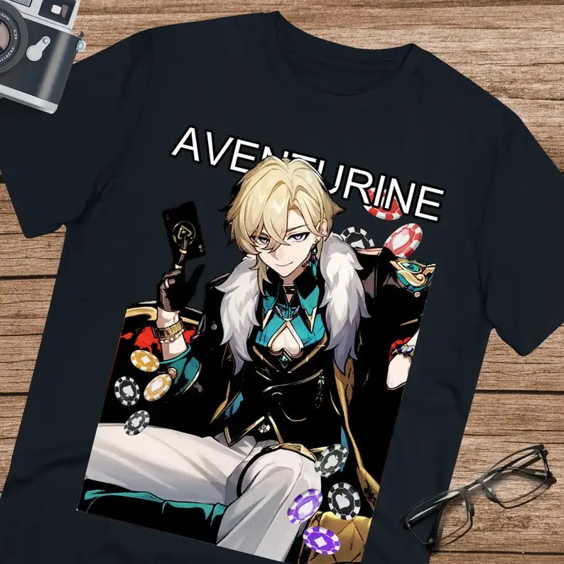 Aventurine honkai star rail Shirt star rail gift Unisex Ultra Cotton Tee