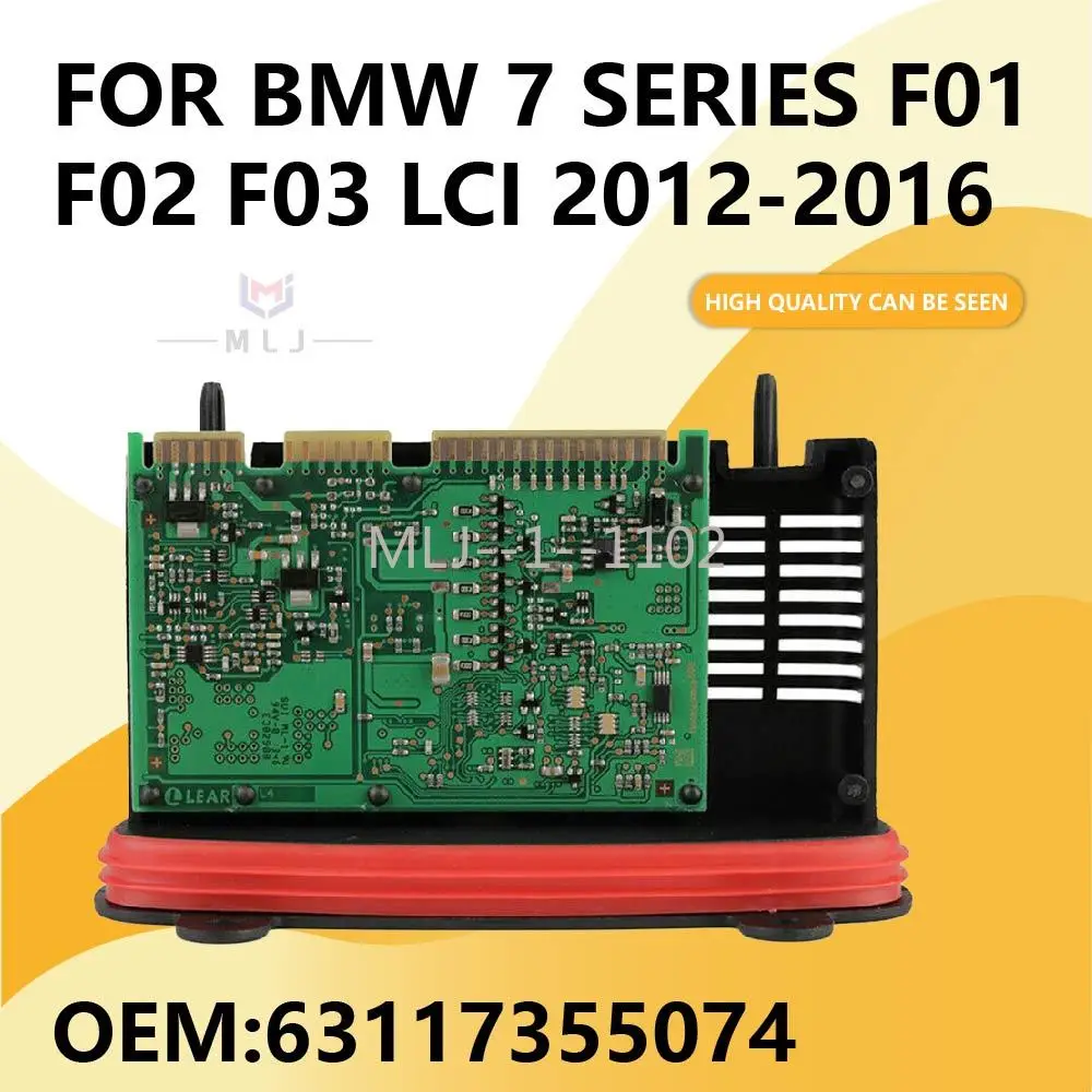 

LED Headlight Control Module 63117355074 For BMW 7 Series F01 F02 F03 LCI 2012-2016 OEM 63117355074 Xenon Ballast Control Unit