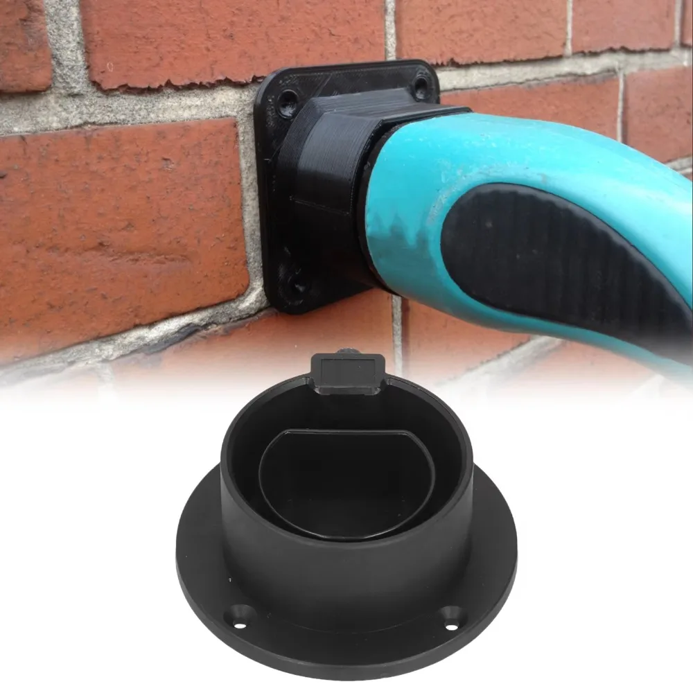 Charging Gun Base Empty Gun Holder For Electric Car  EV Charger Charging Post Mount