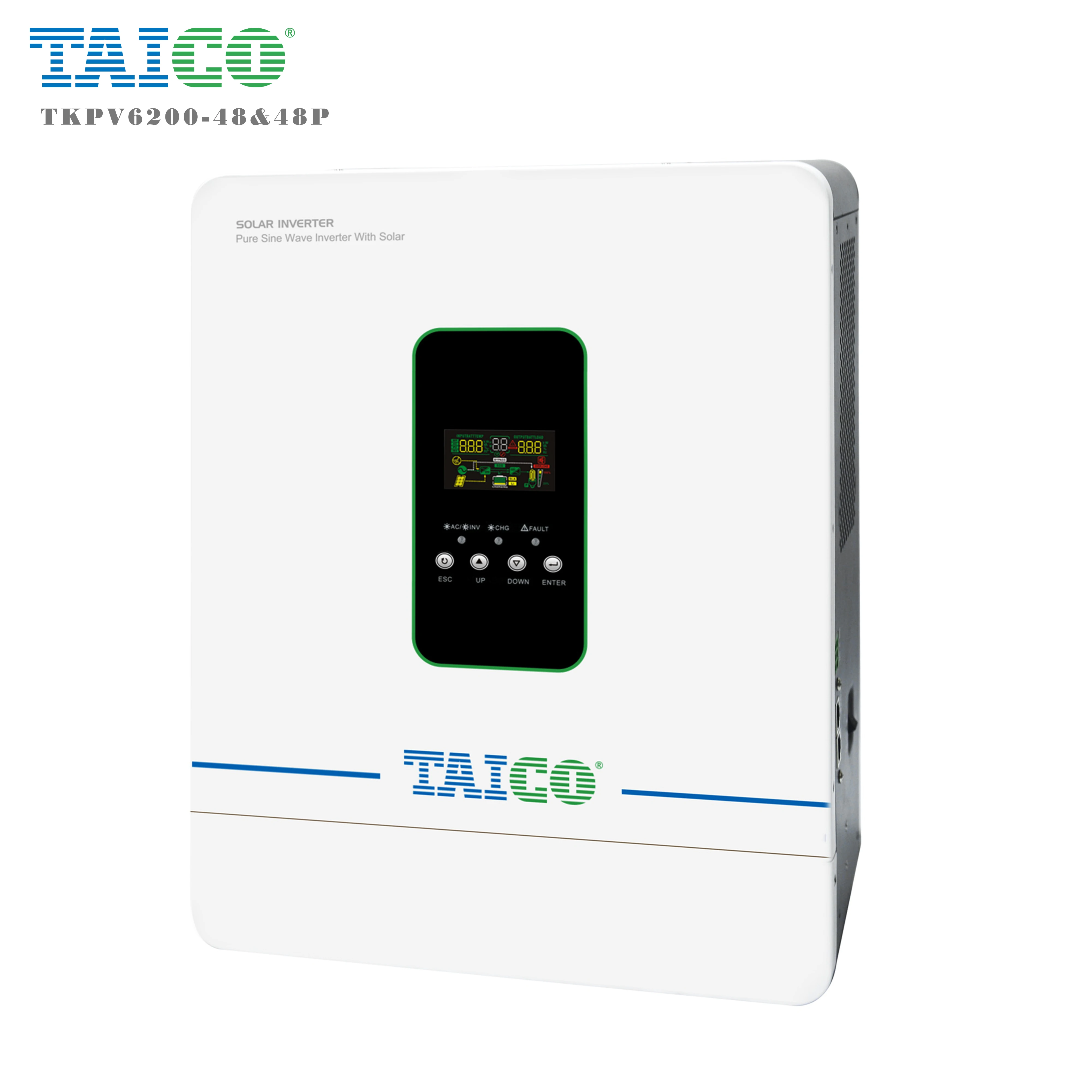 

Solar Hybrid Inverter 48v 2KW 3KW 5KW 8KW 10KW 15KW 20KW MPPT String Inverter with 8KW Rated Power Pure Sine Wave for Home Use