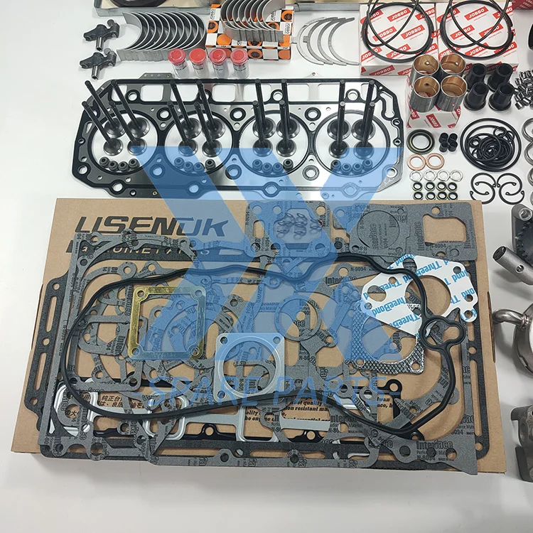 Suku Cadang Kit Perbaikan Penuh Mesin 4TNV94 Untuk Yanmar