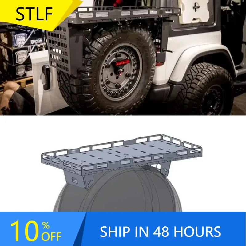 

Zuimi High-end Spedking Universal Offroad Car Accessories Part Spare Tire Utility Basket For Wrangler Jk Jl