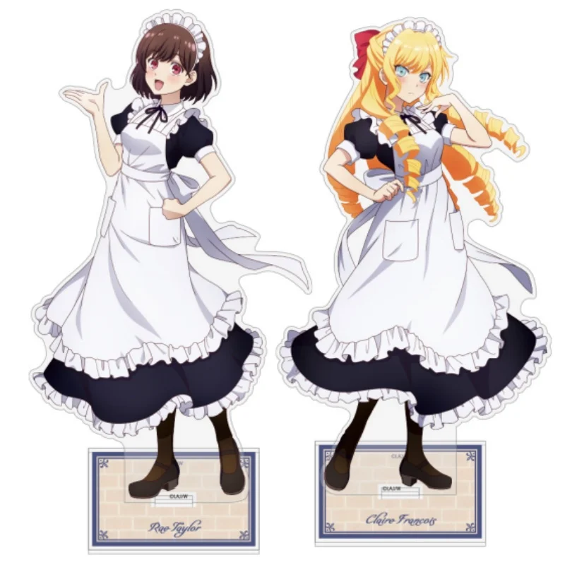 Female-oriented Anime I'm in Love with the Villainess Maid Version Acrylic Stand Desktop Ornament Friends Fans Christmas Gifts