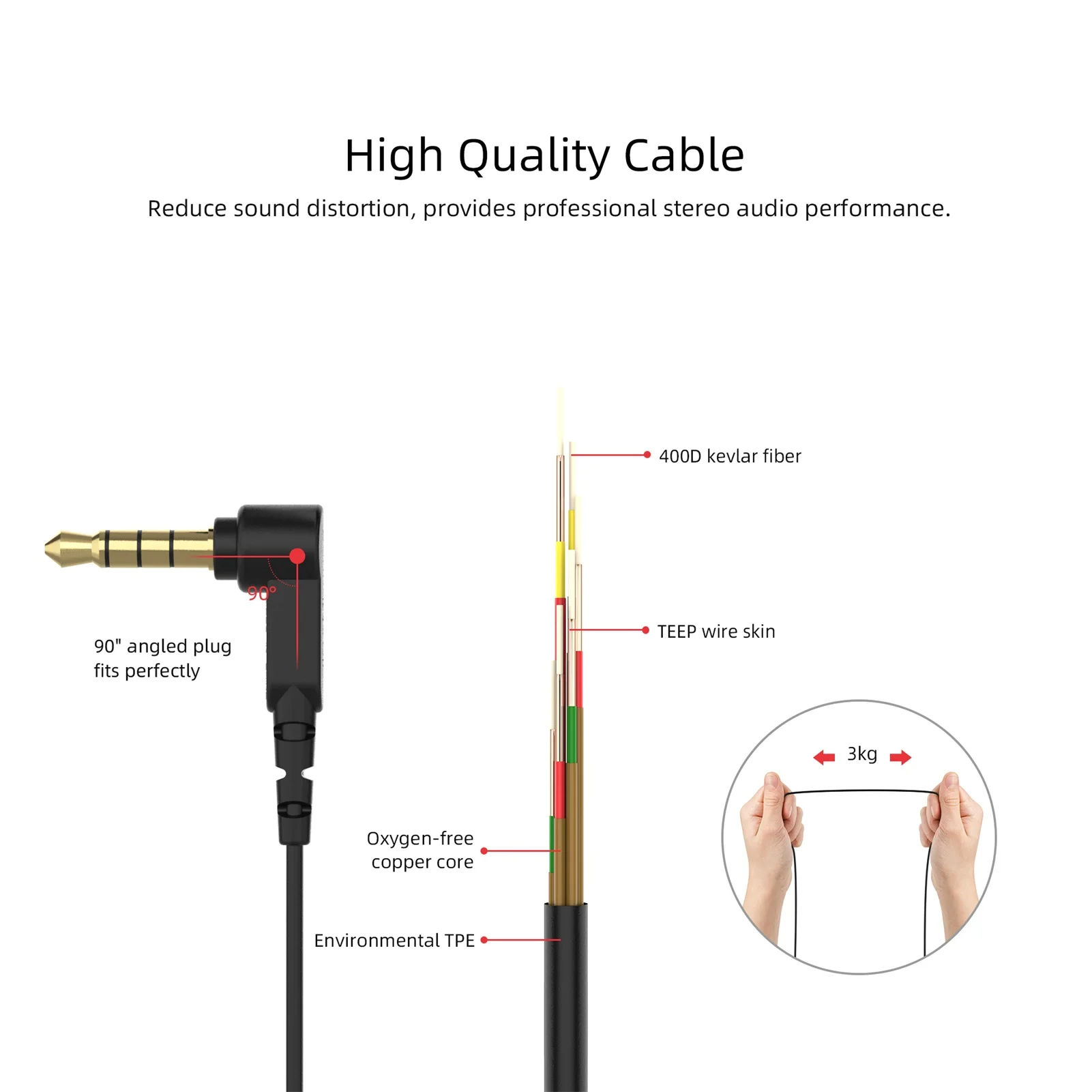 Наушники-вкладыши SoundMAGIC ES30C, проводные наушники с микрофоном и дистанционным управлением, с Hi-Fi звуком, с шумоизоляцией, для Android