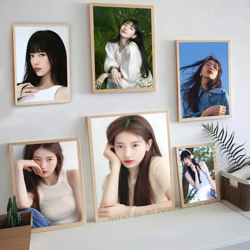 كوريا B-Bae Suzy ملصق ذاتي اللصق غرفة الفن مدخل مطعم جدار ديكور الفن اللوحة