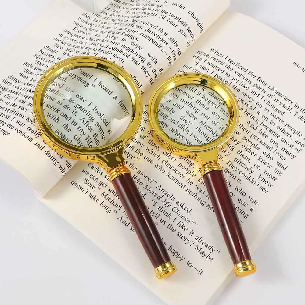 10X Easy To Use Science Tool Loupe Jewelry Reading Book Magnifying Glass Reading Newspaper Loupe Magnifier