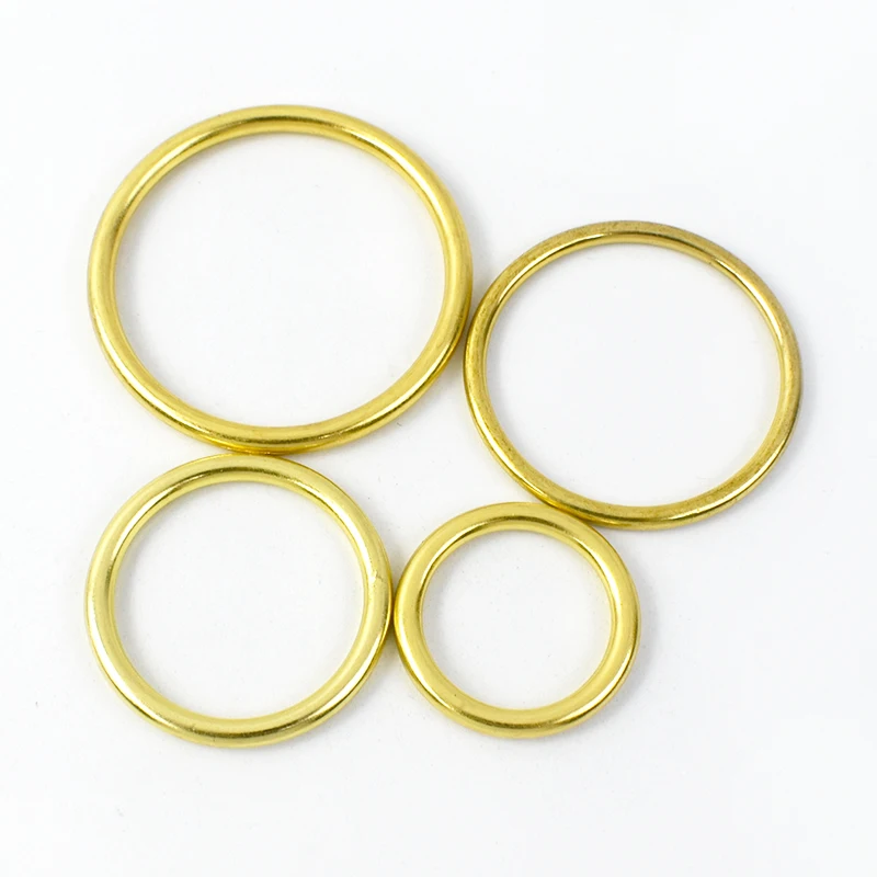20 Stücke Meetee 20-50mm Metall O Ring Schnalle Tasche Schuhe Teller Verschluss Gurtband Ringe Stecker Haken DIY Hardware Zubehör