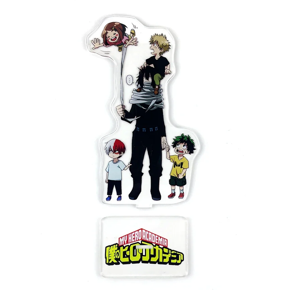 

boku no Todoroki Midoriya Bakugou Aizawa Uraraka acrylic standee figurines desk decoration cake topper