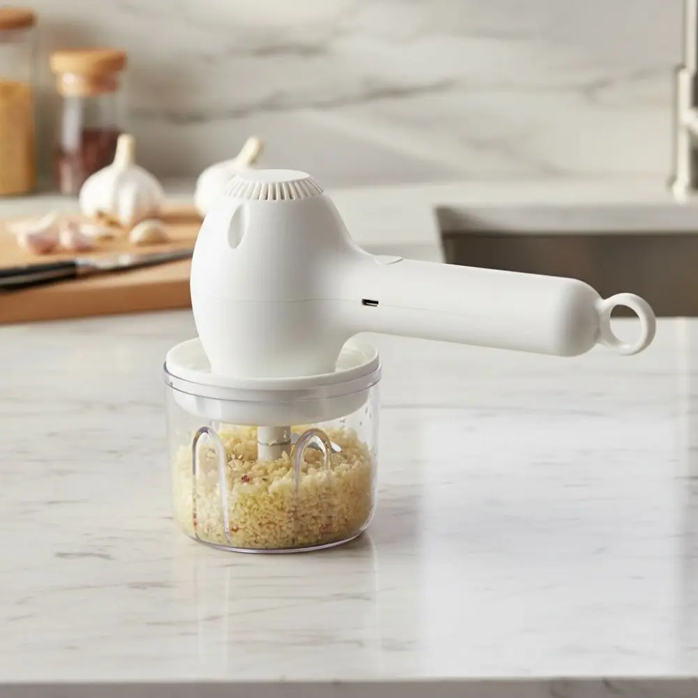 Wireless Electric Egg Beater Set with Lantern Replacement Head Effort-saving Cream Whisk Adjustable Speed USB Charging