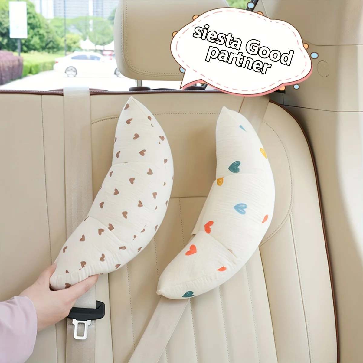 1pc Car Interior Shoulder Protector Care Bear Rabbit Car Seat Belt Shoulder Protector Car Shoulder Protector High-End Car Interi
