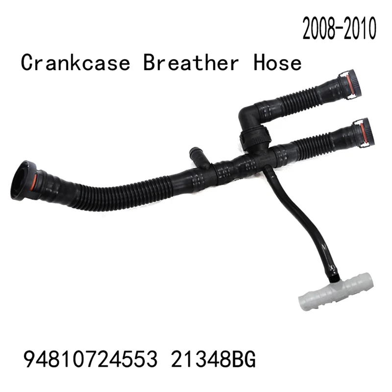 

94810724553 21348BG Crankcase Breather Hose Vent Line Exhaust Hose For Porsche Cayenne Turbo S Sport 2008-2010