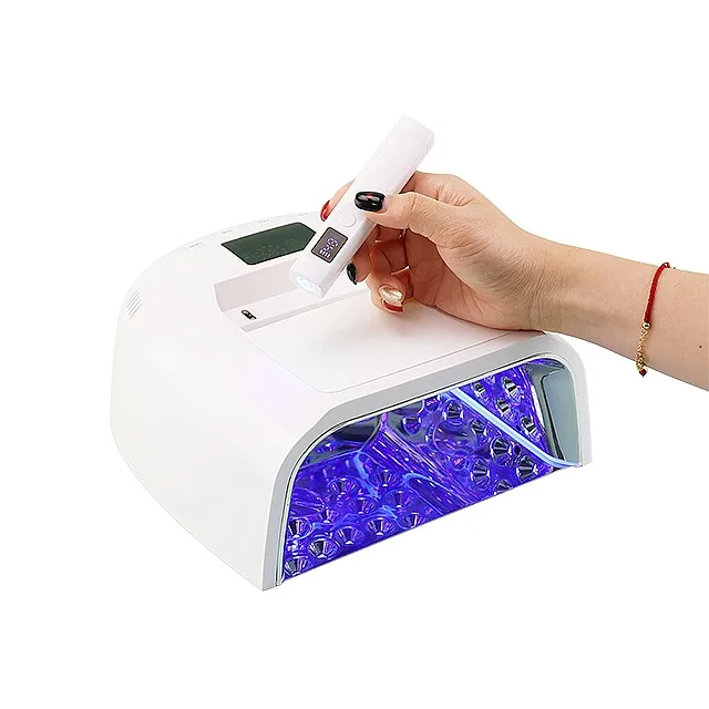 New Design 2 in 1 Multifunctional  Rechargeable Uv Lamp for Nails with Handheld Flash Cure Lamp