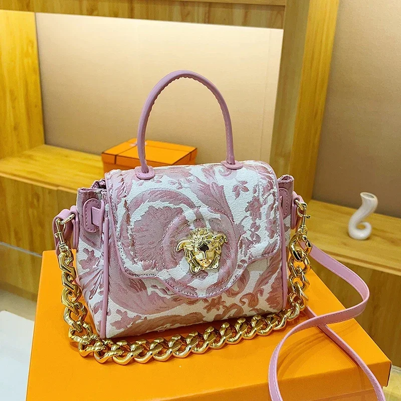 Artisan Couture Maßgeschneiderte Damenhandtasche Luxus Vintage Leder Umhängetasche High End Schultertasche