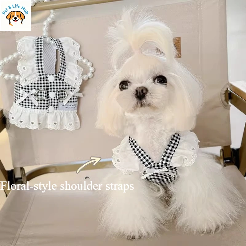 

Поводок-жилетка для собак для летних прогулок, не на шею, а на спину, комплект из поводка и шлейки, водонепроницаемый поводок, зоотовары.