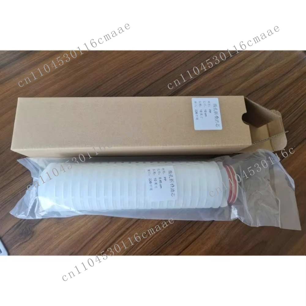 High Quality Factory Price 5inch Filter Cartridges 0.22 Micron Pleated Filter Cartridge