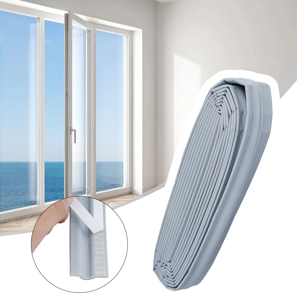 Noise Reduction Window Sealing Strip Blocks Dust and Insects Ensures a Peaceful Atmosphere Grey/Brown/White 2/4/8 Meters