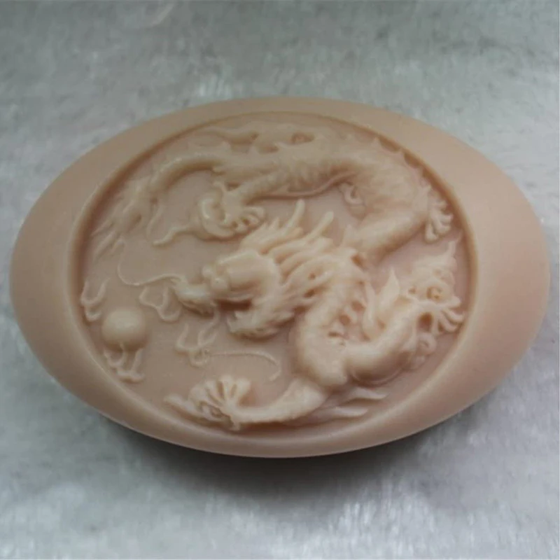 Soap Mold Silicone Craft Dragon Soap Making Mould Candle Resin DIY Handmade Mold