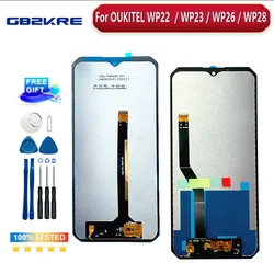 Nova tela lcd de toque original para oukitel wp22 oukitel wp26 wp28 oukitel wp23 oukitel wp23 pro wp36 w p 23 w p 28 telefone