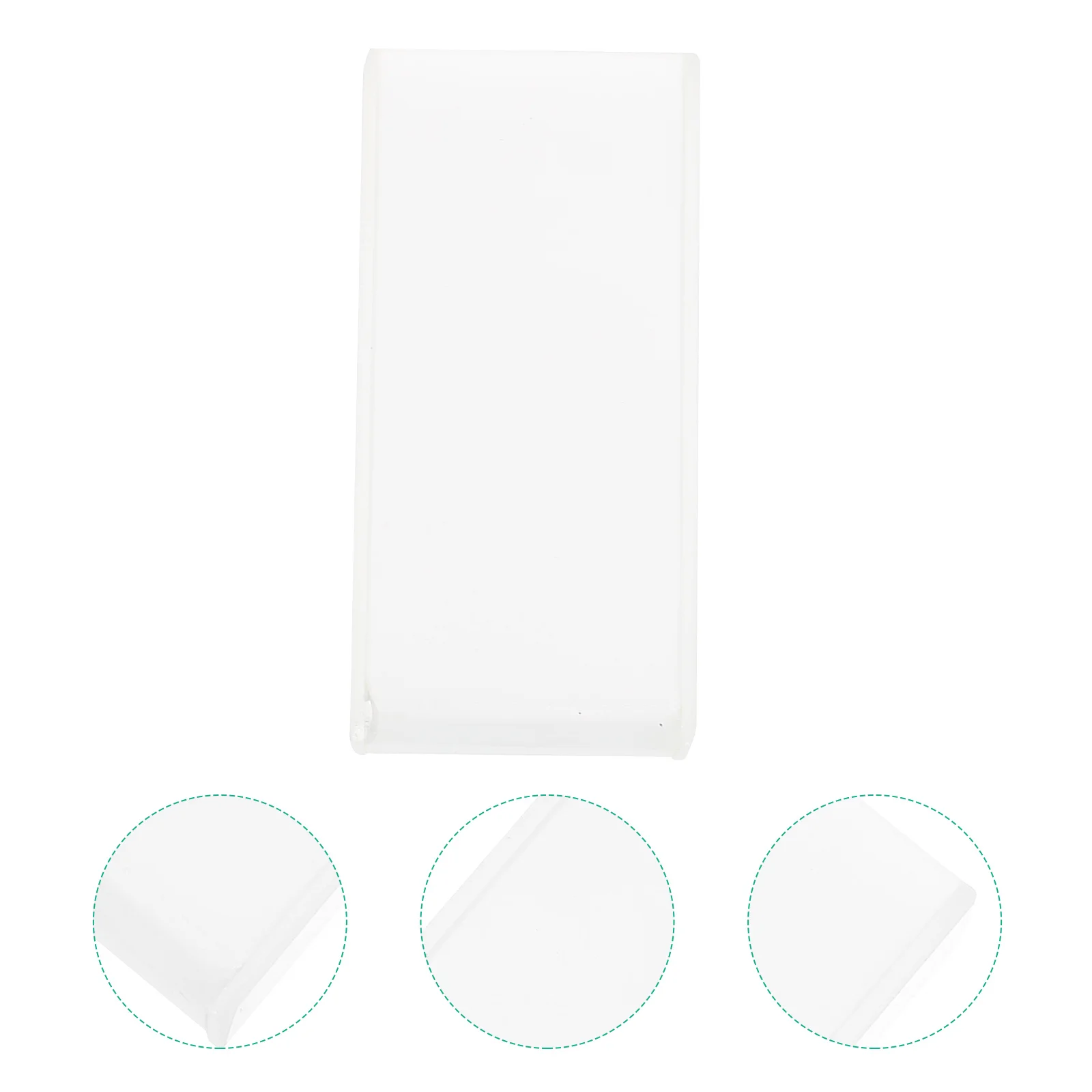 

2Pcs Glass Cuvettes Standard 20mm Pathlength for Laboratory Spectrophotometry Analysis Accurate Reading Glass Cuvette