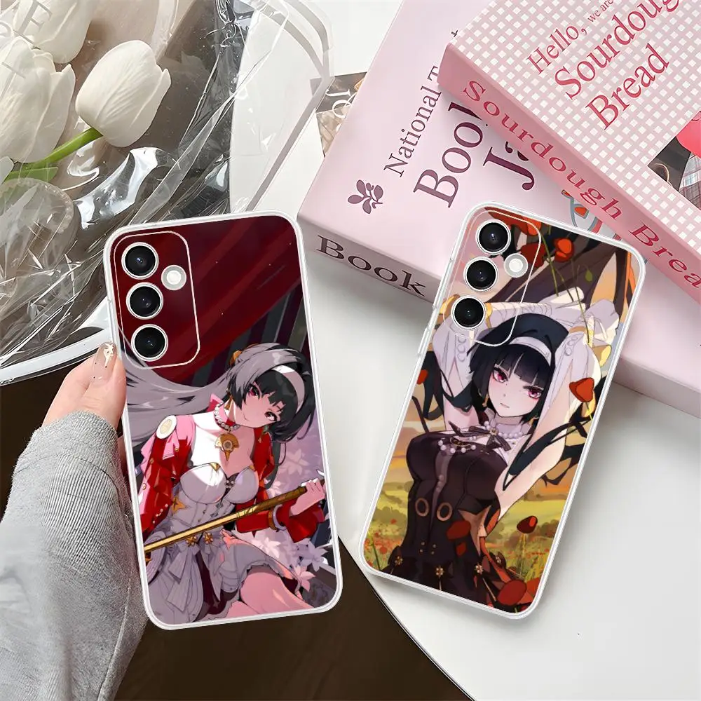 

Zenless Zone Zero Astra Yao Phone Case for Samsung Galaxy S25 S24 S23 S22 S21Plus FE Ultra Clear Colour Protective Pretty Cover