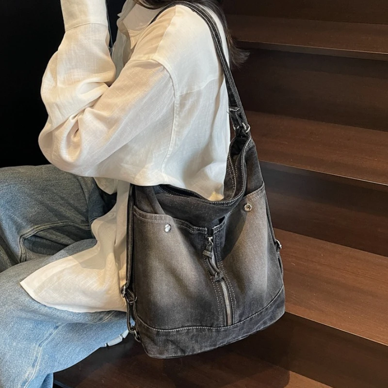 

Casual Crossbody Bag for Women Shoulder Bags Large Capacity Retro Tote Bag for Women Fashionable Purse and Handbags Bolsos Mujer