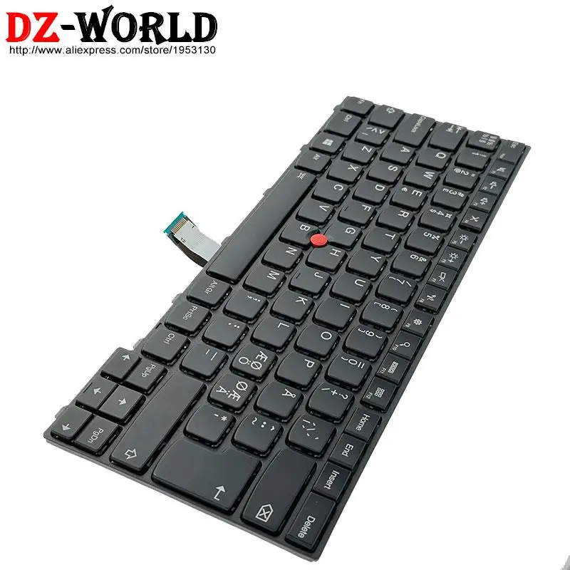 NDC Nordic Backlight Keyboard for Lenovo Thinkpad L440 L450 L460 T440 T440S T440P T450 T450S T460 Laptop 01AX350 01EP101 01AV284