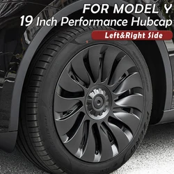 4PCS/1PCS Wheel Caps Performance  Automobile Replacemen Hub cap Full Rim Cover Accessories for Tesla Model Y 19 Inch Hubcap 2024