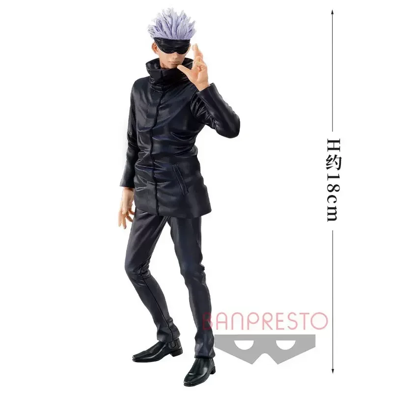 В наличии BANDAI BANPRESTO Original Jujutsu Kaisen Satoru Gojo Anime Prize Фигурка Модель игрушки Идеальный подарок для детей