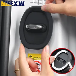 Universal Car Door Cushion Auto Lock Buckle Silicone Cover Elastic Anti-Collision Shock Absorbing Pad Mute Buffering Cushion