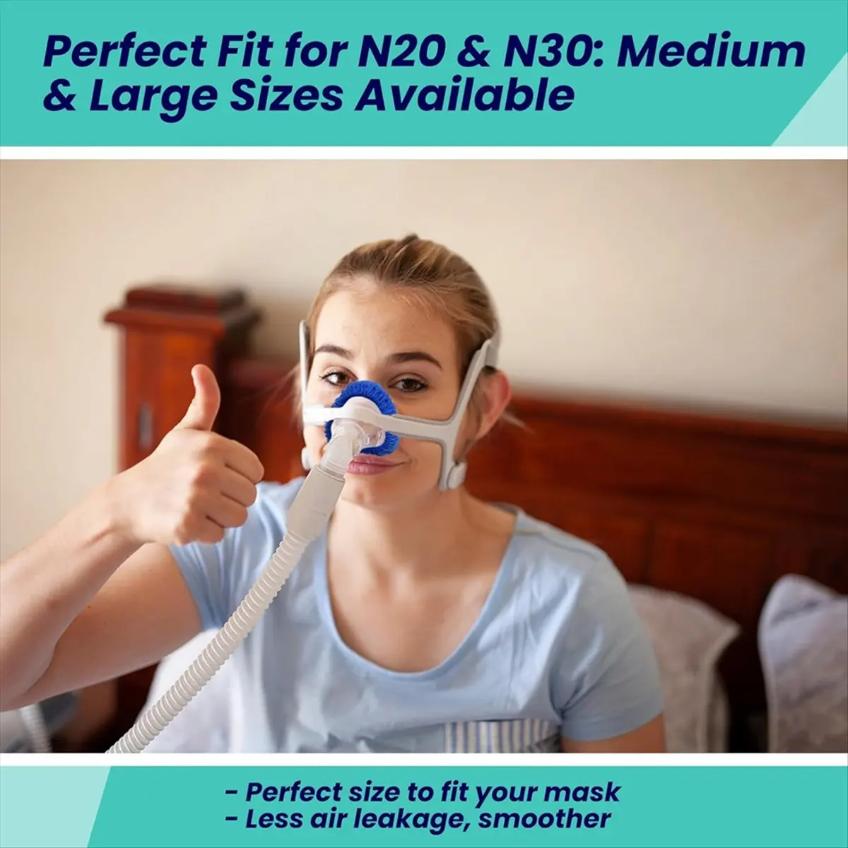 

*ESTR 8Pack Reusable CPAP Nasal Mask Liners for Complitable N20, C Pap Mask Covers with Breathable Fabric Cushion