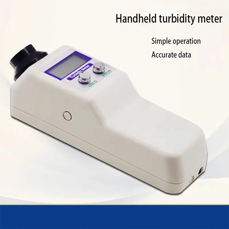 Digital Handheld Turbidity Meter Protable Turbidimeter for Liquid Water 220VAC 7.5V 0.1 100 200 NTU