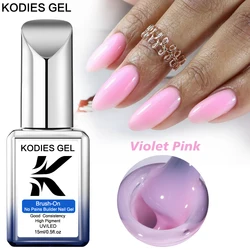 KODIES GEL Biabs Builder Nail Gel Polish Brush On Violet Pink Construction Gel for Extension High Viscosity Hard Gellak Manicure