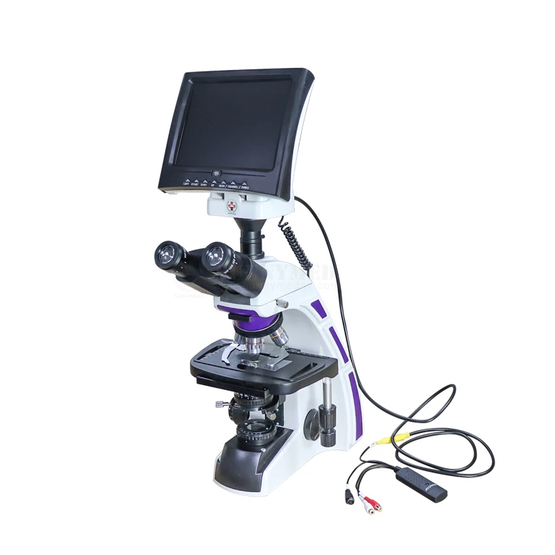 SY-B129T Veterinary Microscope Medical Optical Equipment LCD Lab Microscope 3D All In One Video