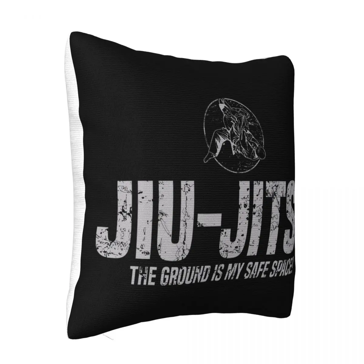 Jiu Jitsu The Ground Is My Safe Space Pillow Cases Pillowcase 40X40 Cushion Cover 45*45 Pillow Case Pillow Cover