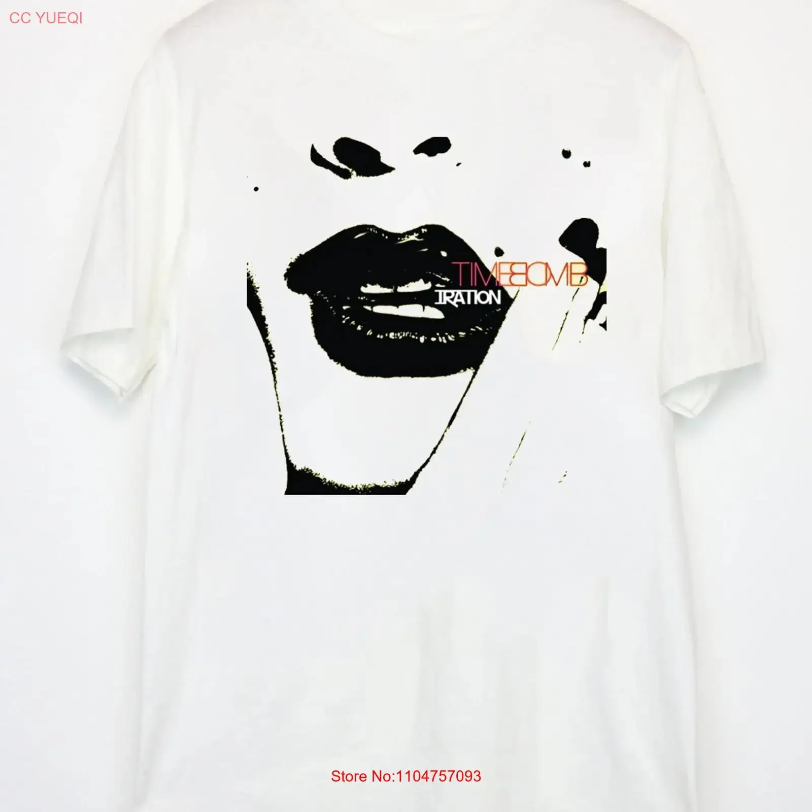 Iration band Timebomb album WHITE T shirt tee All sizes XA804 vintage Washed Stylish fashion Unisex Comfortable Versatile