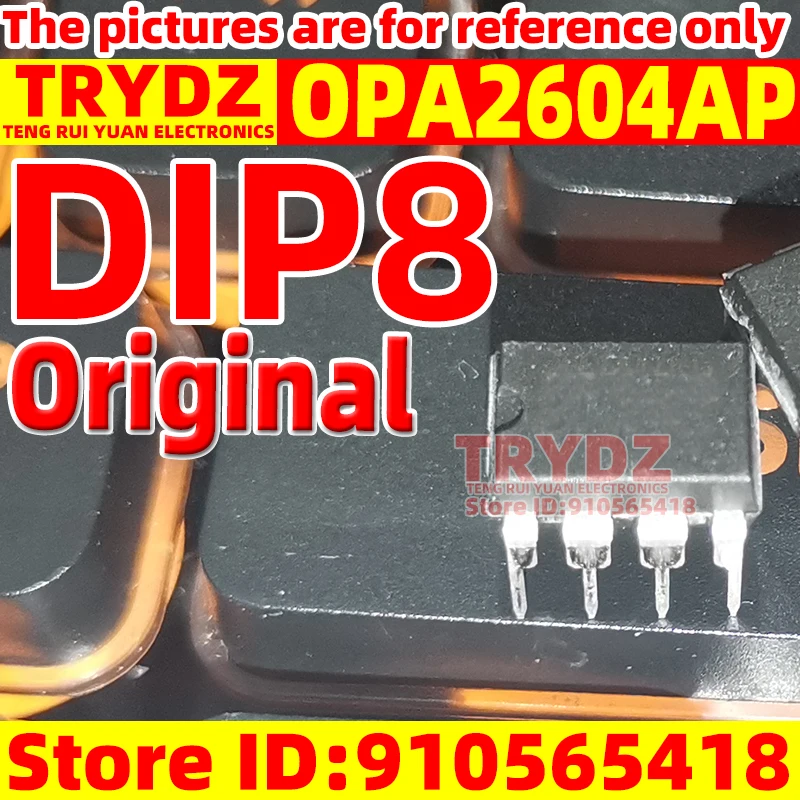 20-1pcs Original New OPA2604AP OPA2604 DIP8