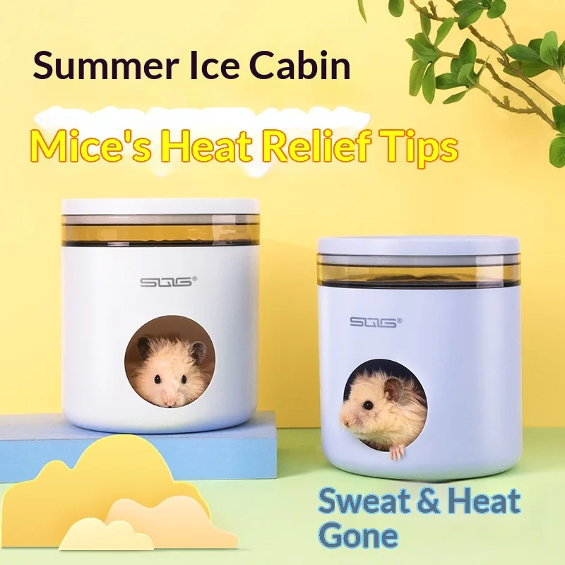 Hamster Igloo Bed Warm Sleeping Nest Hideout House for Golden Bear Sugar Glider Small Pets