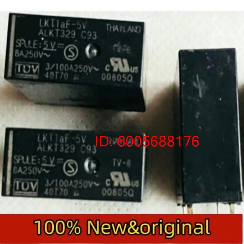 5pcs New Relays LKT1AF-5V 8A Set of Relay