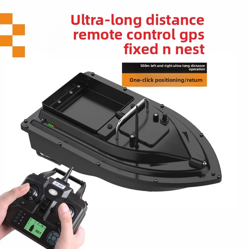 

5200mAh/12000mAh/18000mAh GPS Fishing Bait Boat Remote Control Bait Boat with 400-500M Remote Range For Outdoot Fishing 2025