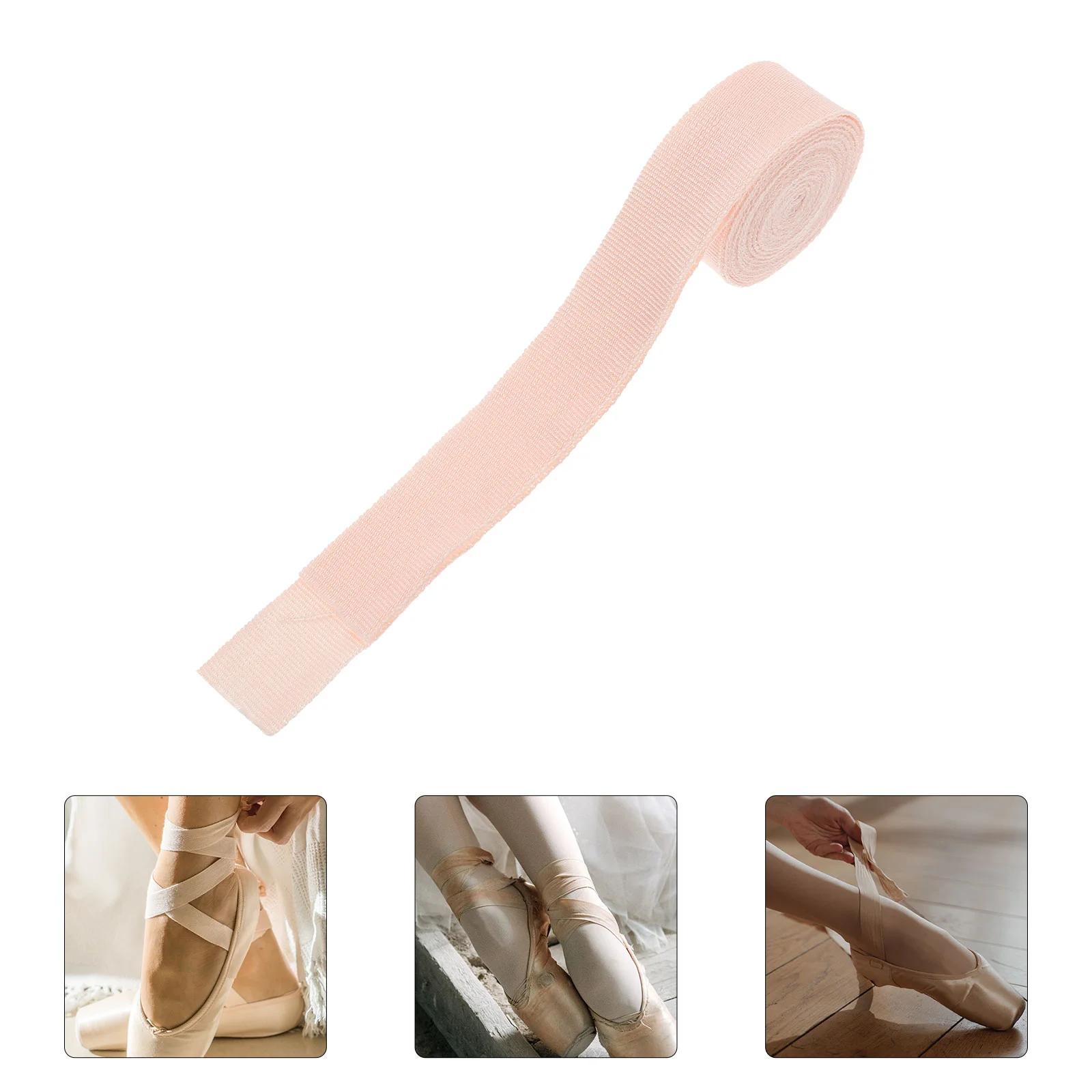 

Ballet Shoes for Girls Stage Performances Pink Ribbon Flat Dance Show Pointe Dancing Ribbons Women Woman