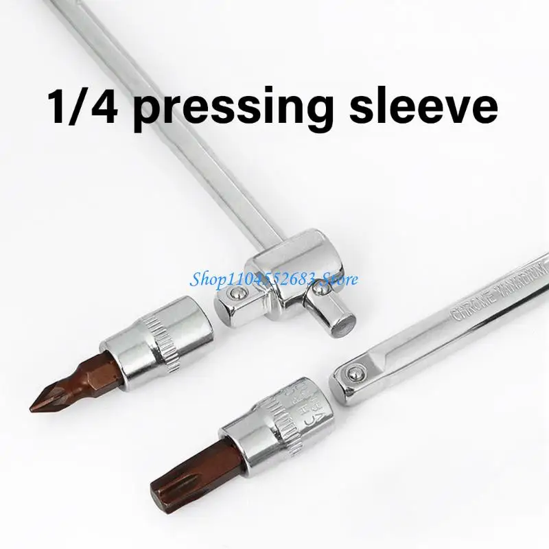 

Y6GD Pack Of 6 Sturdy Alloy Steel 1/4Inch Sockets Bit For Electronics Repair Mechanics