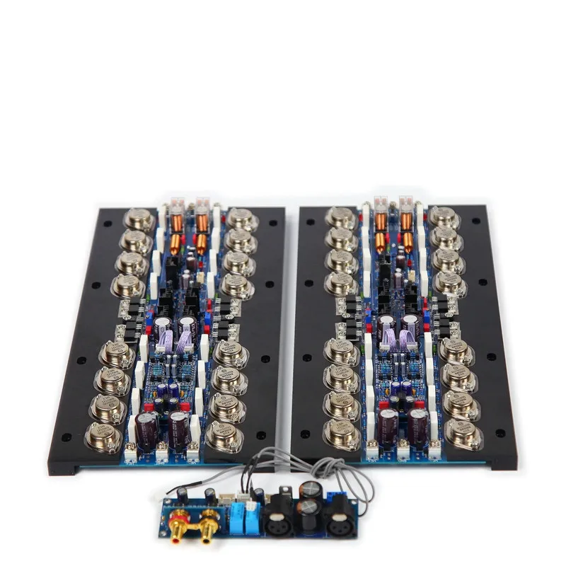 New T820 fully balanced power amplifier board 16-tube high-power HiFi power 600W 4-8 Euro A class A class B adjustable