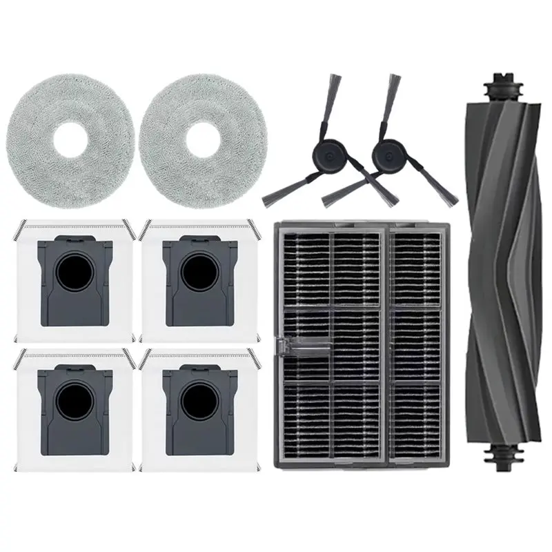 

Запасные части для Mova P50 Pro Ultra/P10 Pro Ultra — основная боковая щетка, фильтр, швабра, мешок для пыли, аксессуары для пылесоса