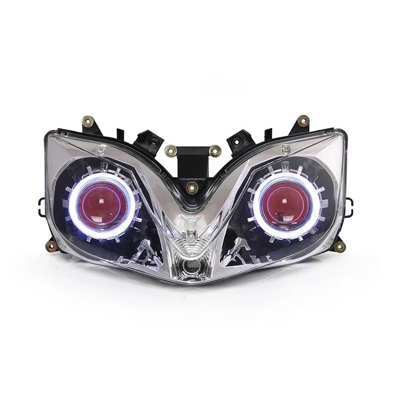 

Fit for Honda CBR600F4i 2001-2007 LED Angel Eye Headlight Assembly Motorcycle Spotlight Bulb Lamp