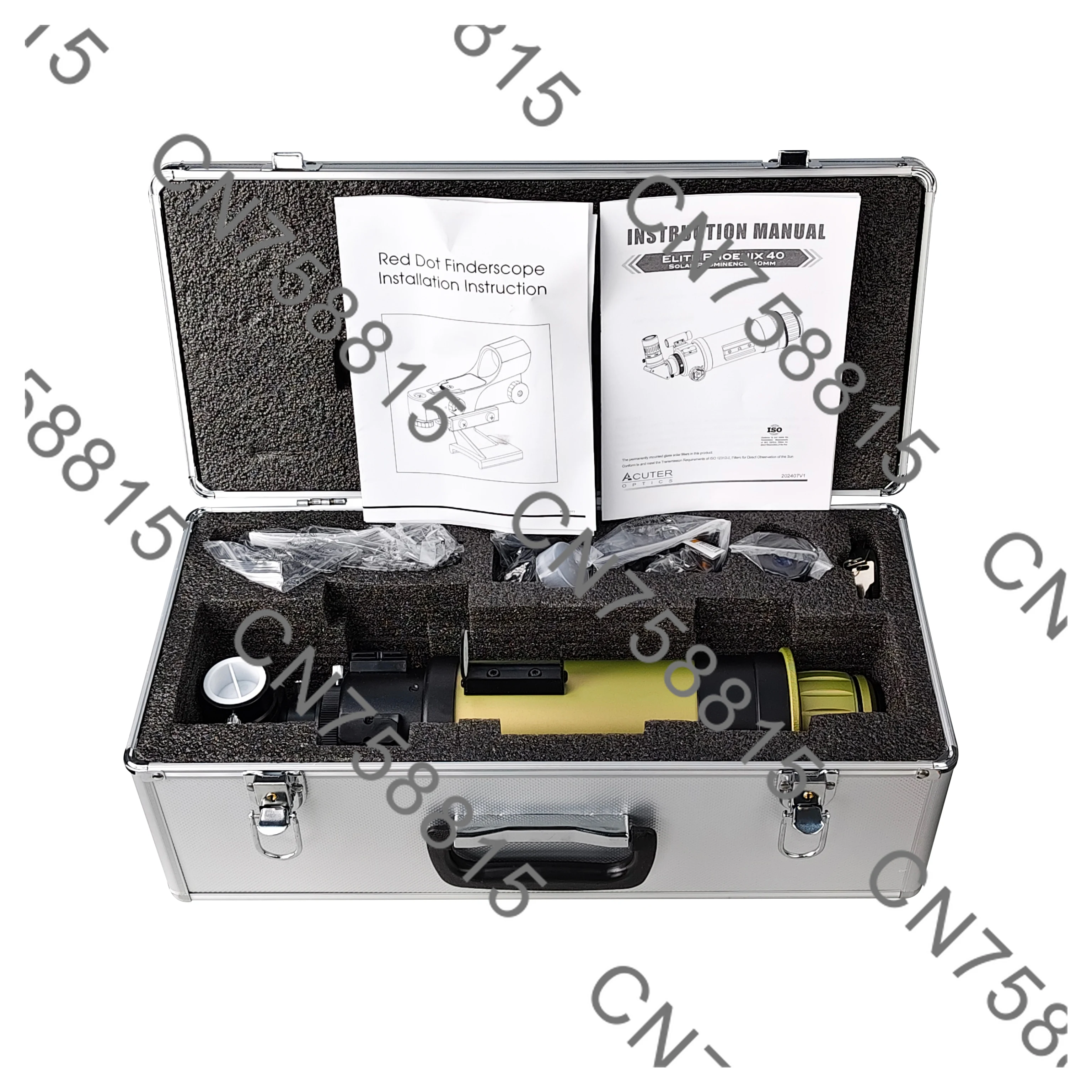 F5 Astronomical Telescope, Chromatic Sphere, For acuter 40 40 mm F/10 H-alpha Solar Telescope, for bulge observation 400 mm