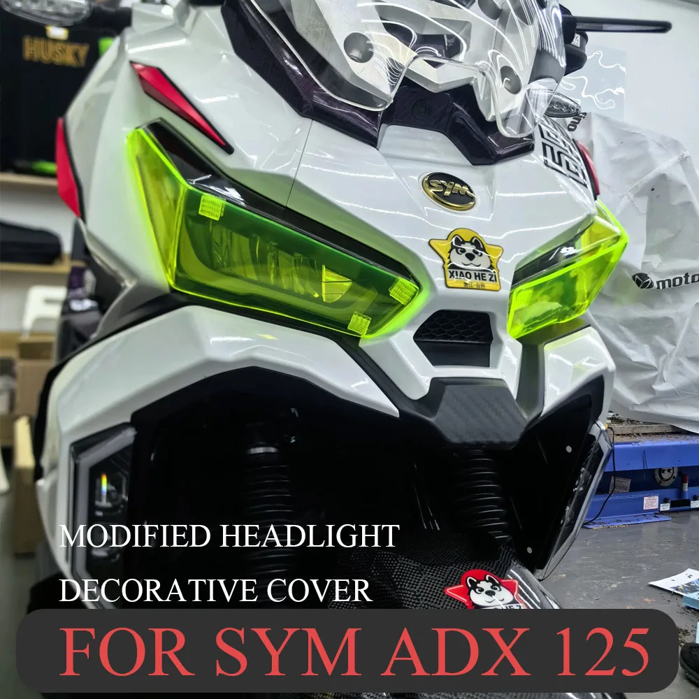 

New For SYM ADX 125 ADX125 Motorcycle Modification Headlight Decorative Cover Protective Cover