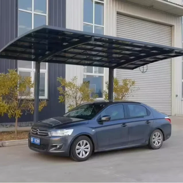 Waterproof Outdoor Aluminum Frame Polycarbonate Canopy Balcony Awning Patio Covering For Garden Home Car Parking Shed