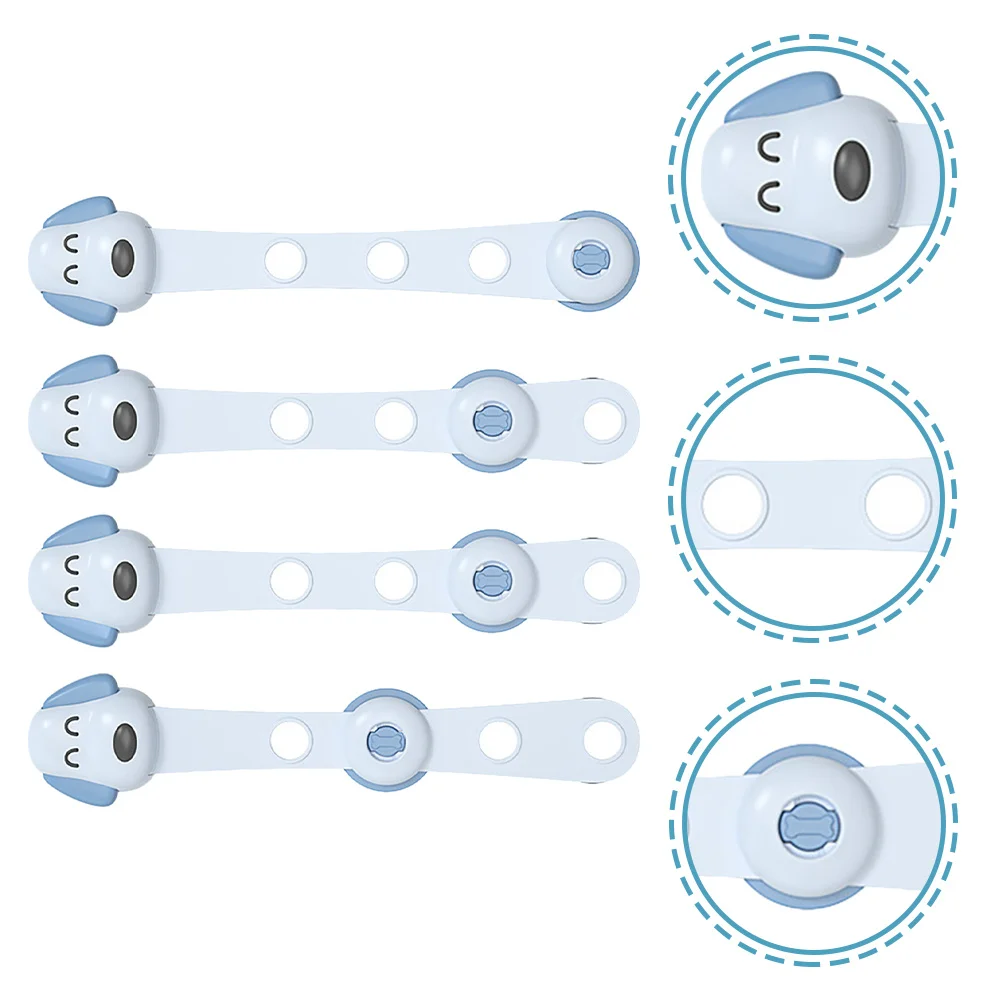 

8 шт. замок для ящика, замок для двери шкафа, защита от детей, защелка для холодильника, морозильной камеры, духовки, детская защита для домашнего использования, ABS сильный