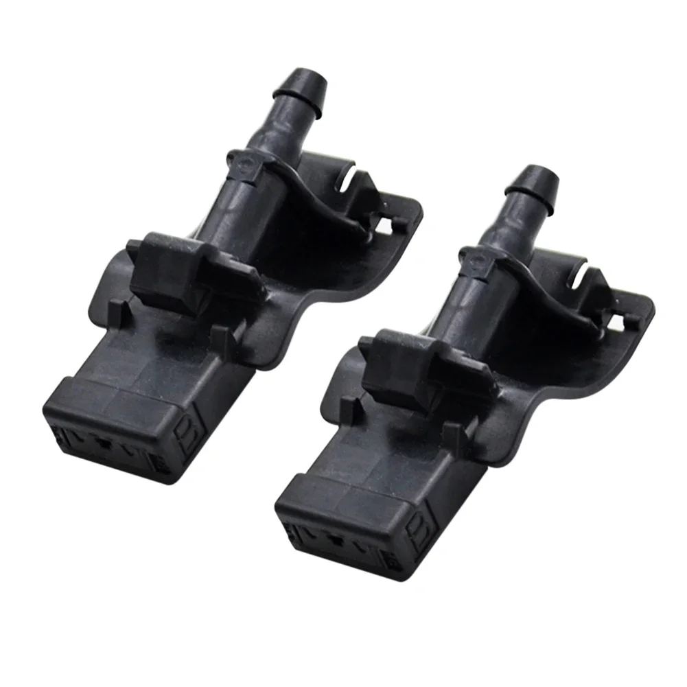 2Pcs Front Windshield Wiper Washer Jet Nozzle Hood Liquid Sprayer For Toyota Corolla Altis Camry Auris Highlander Mounted RAV4